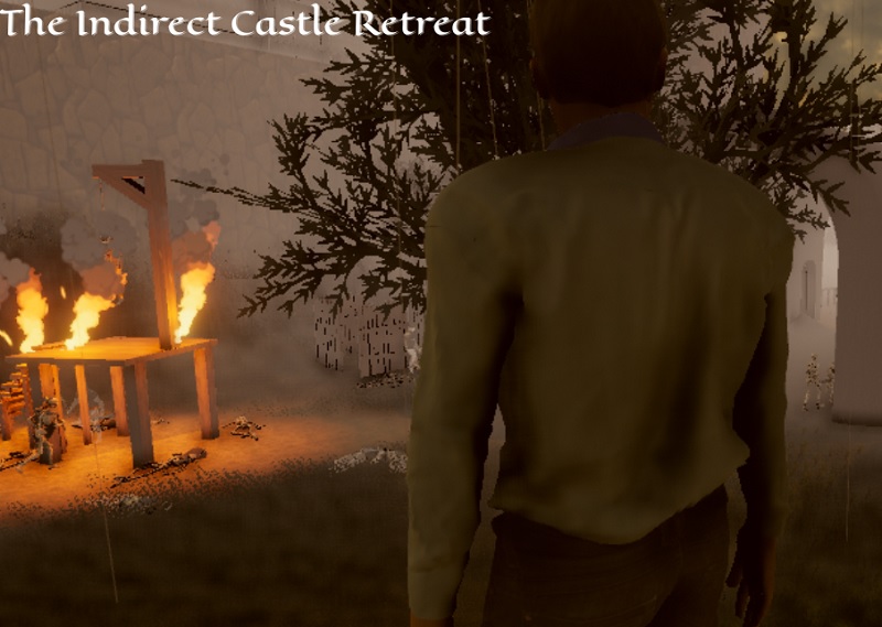 The Indirect Castle Retreat - In the bailey